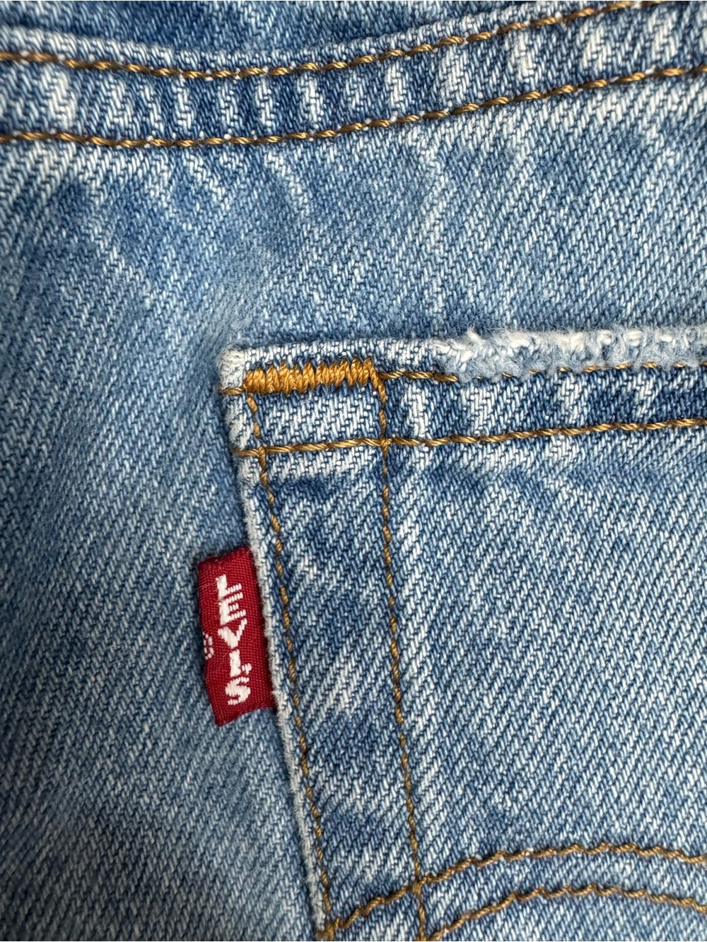 Women's Light Blue Distressed Bootcut Jeans - Picture 9 of 10
